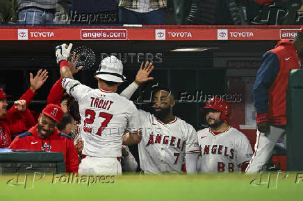 MLB: San Francisco Giants at Los Angeles Angels