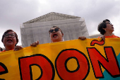 U.S. Supreme Court hears U.S. President Trump's bid to enforce birthright citizenship order, in Washington