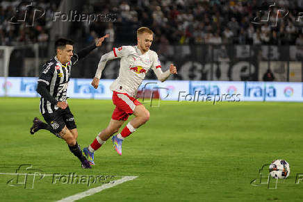 BRAGANCA PAULISTA, SP, 28.05.2025-AMISTOSO-SANTOS (BRA) X RB LEIPZIG (ALE)