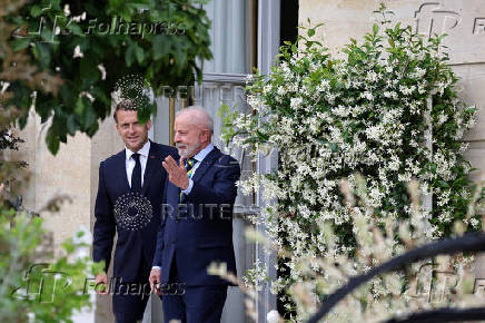 Brazilian President Luiz Inacio Lula da Silva visits France