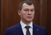 Russian President Vladimir Putin meets with Sports Minister Mikhail Degtyarev