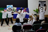 Families of victims of extra-judicial killings dramatize their experience through theater program