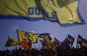 FIFA Club World Cup - Previews - Boca Junior fans at Miami Beach