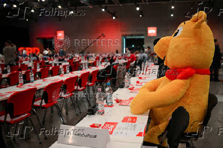 Social Democratic Party (SPD) convention in Berlin
