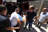 Funeral of Palestinian killed by Israeli forces in the West Bank