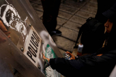 Protest against gentrification in Mexico City