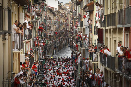 Fin de semana multidudinario en Sanfermines