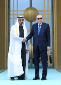 President of the UAE Sheikh Mohamed bin Zayed Al Nahyan visits Turkey