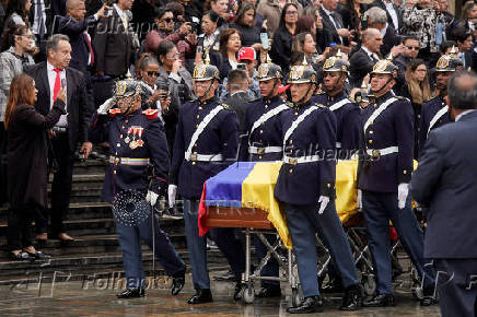 Funeral of Colombian Senator Miguel Uribe Turbay, in Bogota