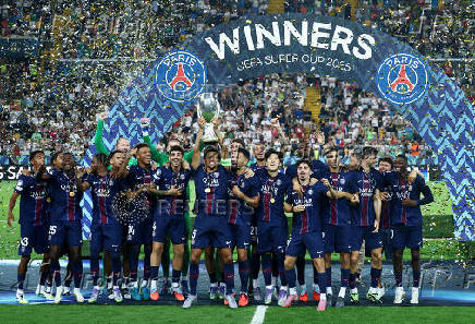 UEFA Super Cup - Final - Paris St Germain v Tottenham Hotspur