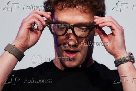 Meta CEO Mark Zuckerberg delivers a speech during the Meta Connect event in Menlo Park