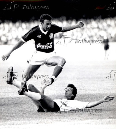 Mirandinha - Palmeiras x Corinthians - Campeonato Paulista de 1990