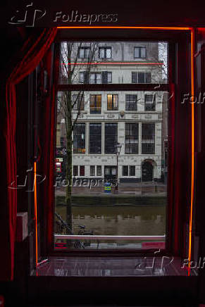 Garotas de programa no Distrito Vermelho em Amsterdã