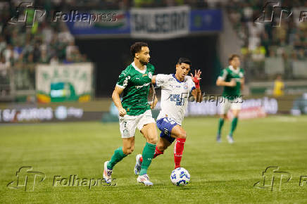 Partida entre Palmeiras e Bahia pelo Campeonato Brasileiro
