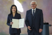 German cabinet members receive certificates of appointment at the Bellevue Palace in Berlin