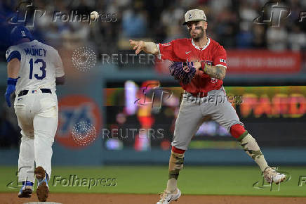 MLB: Los Angeles Angels at Los Angeles Dodgers