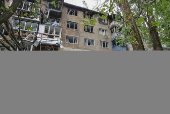 Aftermath of overnight Russian attack in Kyiv