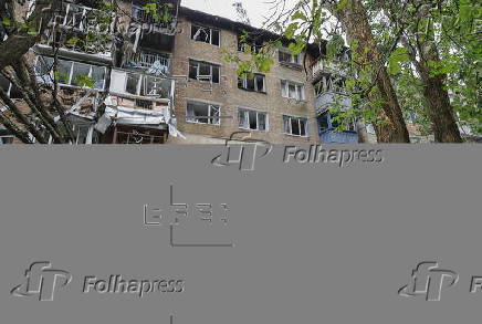 Aftermath of overnight Russian attack in Kyiv