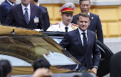 French President Emmanuel Macron visits Vietnam