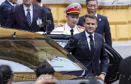 French President Emmanuel Macron visits Vietnam