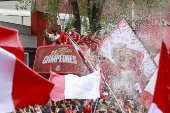 Toluca festeja campeonato en Liga MX