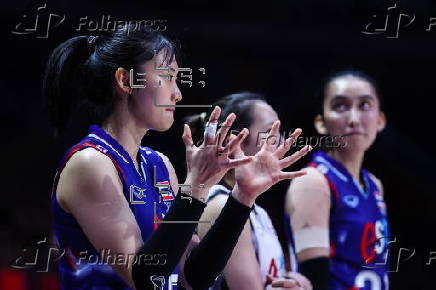 FIVB Volleyball Women's Nations League - Belgium vs Thailand