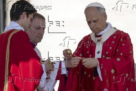 Pope Leo XIV leads Pentecost Mass, Regina Caeli prayer