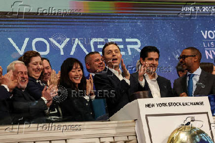 Voyager Technologies holds IPO at the NYSE in New York