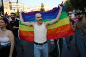 Annual LGBTQ+ Pride parade in Athens
