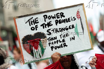 Pro-Palestinian demonstration in London
