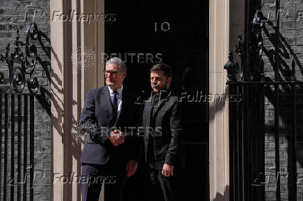 British PM Starmer meets Ukrainian President Zelenskiy in London