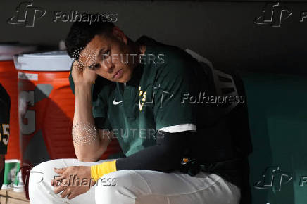MLB: San Francisco Giants at Athletics