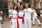 Todo listo para el comienzo de los Sanfermines
