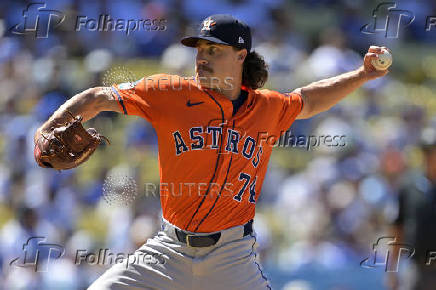 MLB: Houston Astros at Los Angeles Dodgers
