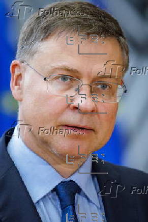 Eurogroup finance ministers meeting in Brussels