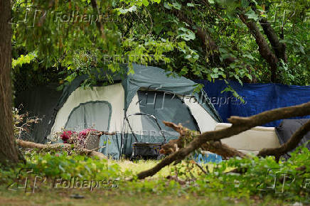 Homeless encampment in Washington, D.C.
