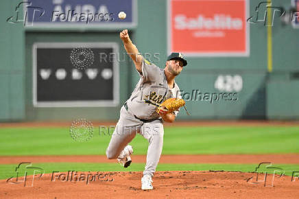 MLB: Athletics at Boston Red Sox