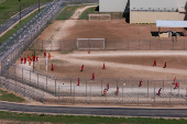 Bluebonnet Detention Facility housing Venezuelans at the center of US Supreme Court ruling
