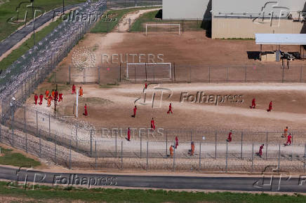 Bluebonnet Detention Facility housing Venezuelans at the center of US Supreme Court ruling