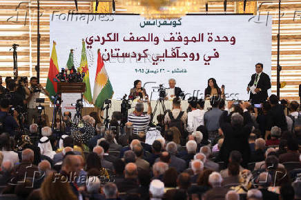 Unity of the Kurdish Position and Ranks Conference, in Qamishli