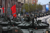 Rehearsal for Victory Day parade in Moscow