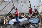 Strike hit detention centre hosting African migrants in Saada