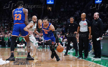 NBA: Playoffs-New York Knicks at Boston Celtics