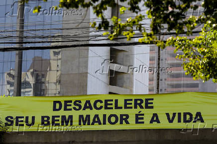 Campanha Maio Amarelo em São Paulo