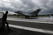The French Navy's Landivisiau Air Base in Saint-Servais