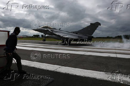 The French Navy's Landivisiau Air Base in Saint-Servais