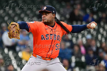 MLB: Houston Astros at Milwaukee Brewers