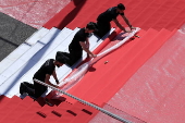 Preparations - 78th Cannes Film Festival