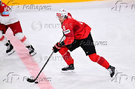 IIHF World Championships - Semi Final - Switzerland v Denmark