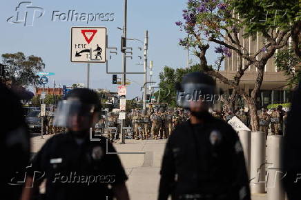 National Guard deployed by President Trump as anti-ICE protests continue in Los Angeles